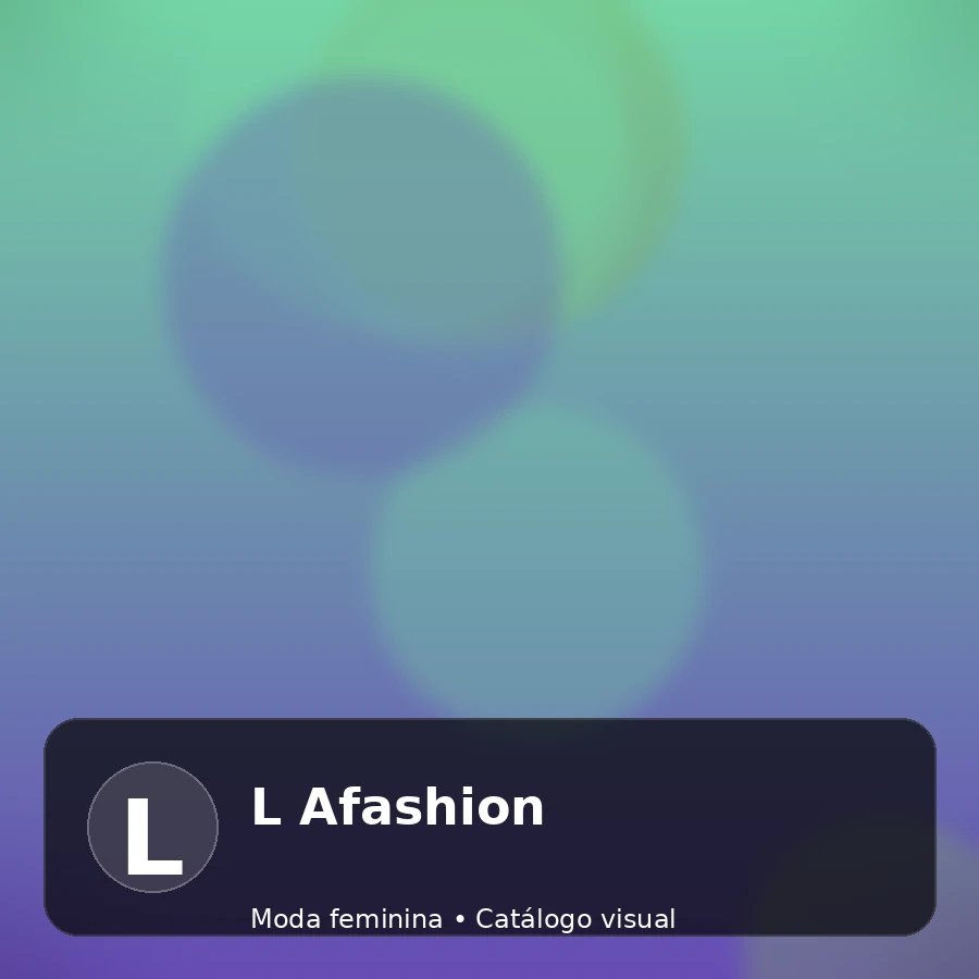 L Afashion - catálogo