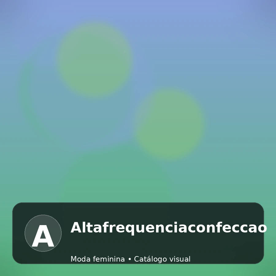 Altafrequenciaconfeccao - catálogo