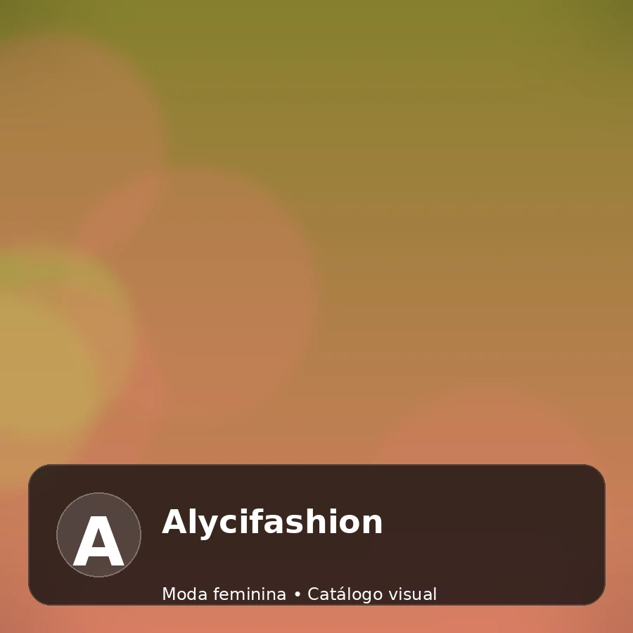 Alycifashion - catálogo