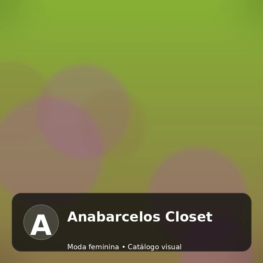 Anabarcelos Closet - catálogo