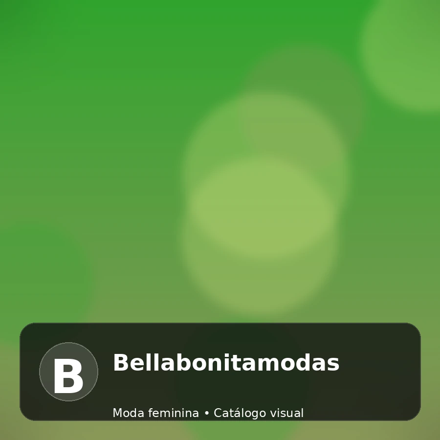 Bellabonitamodas - catálogo