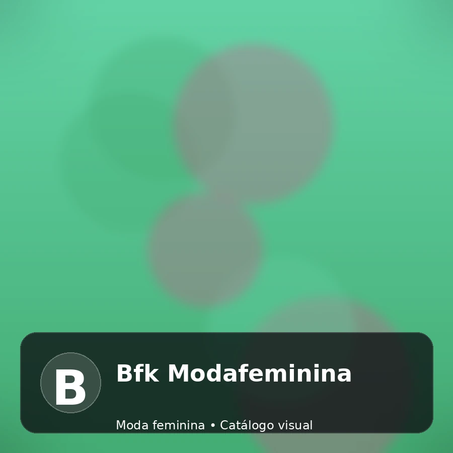 Bfk Modafeminina - catálogo