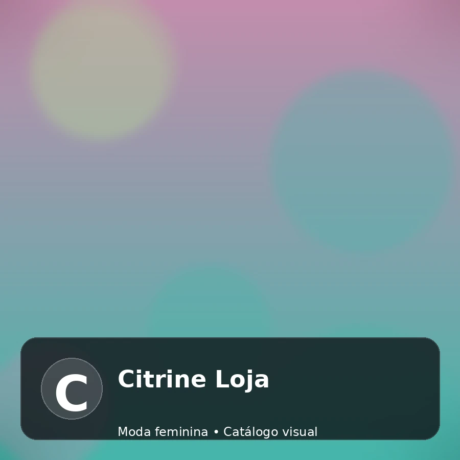 Citrine Loja - catálogo