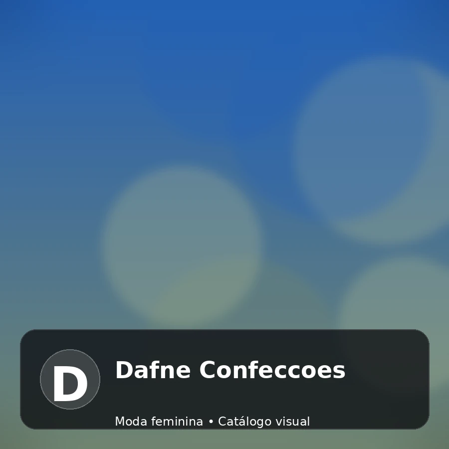 Dafne Confeccoes - catálogo