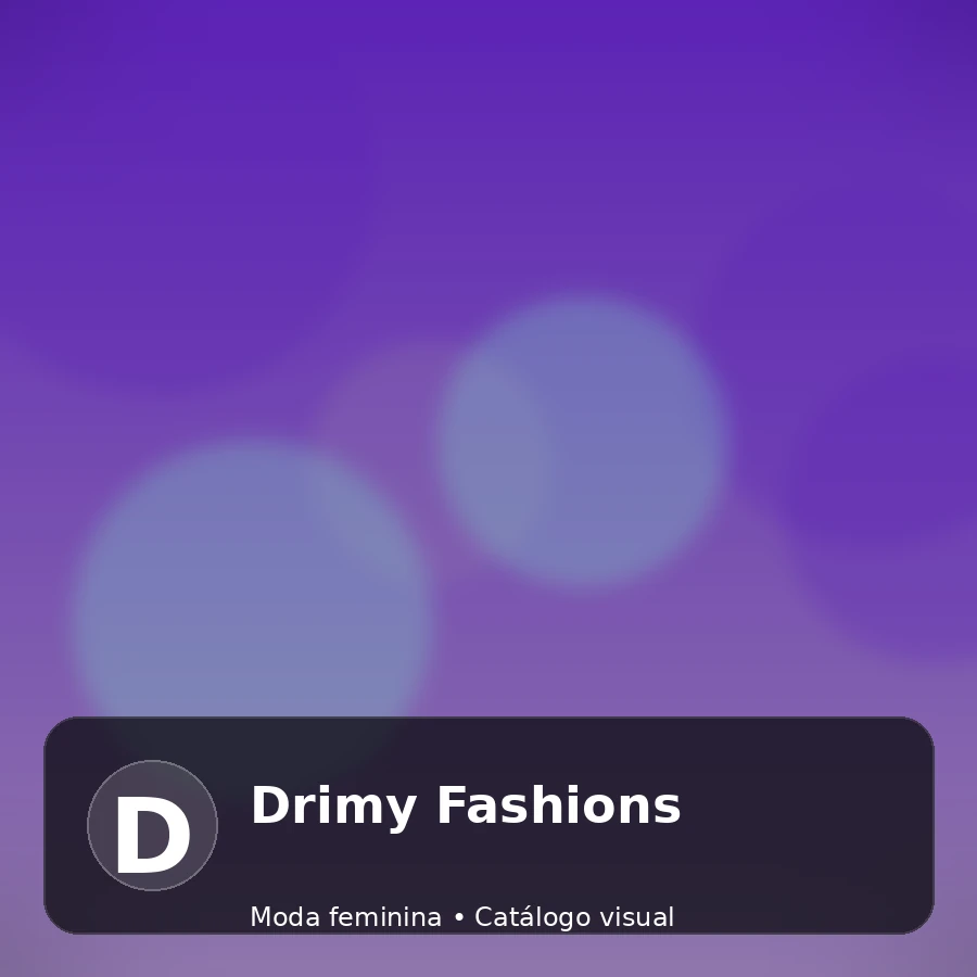 Drimy Fashions - catálogo