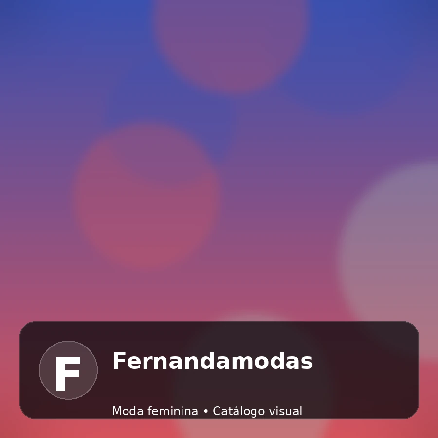 Fernandamodas - catálogo
