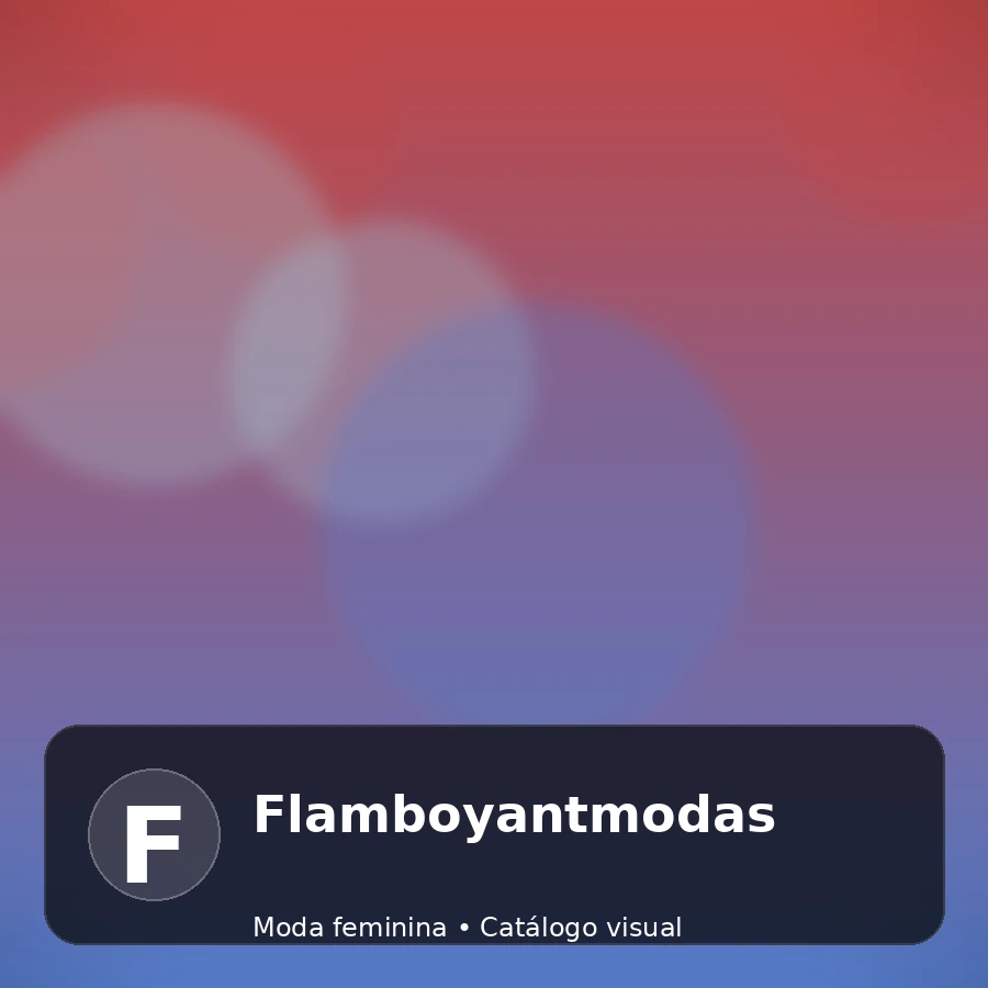 Flamboyantmodas - catálogo