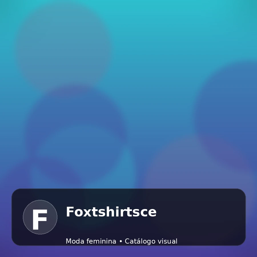 Foxtshirtsce - catálogo