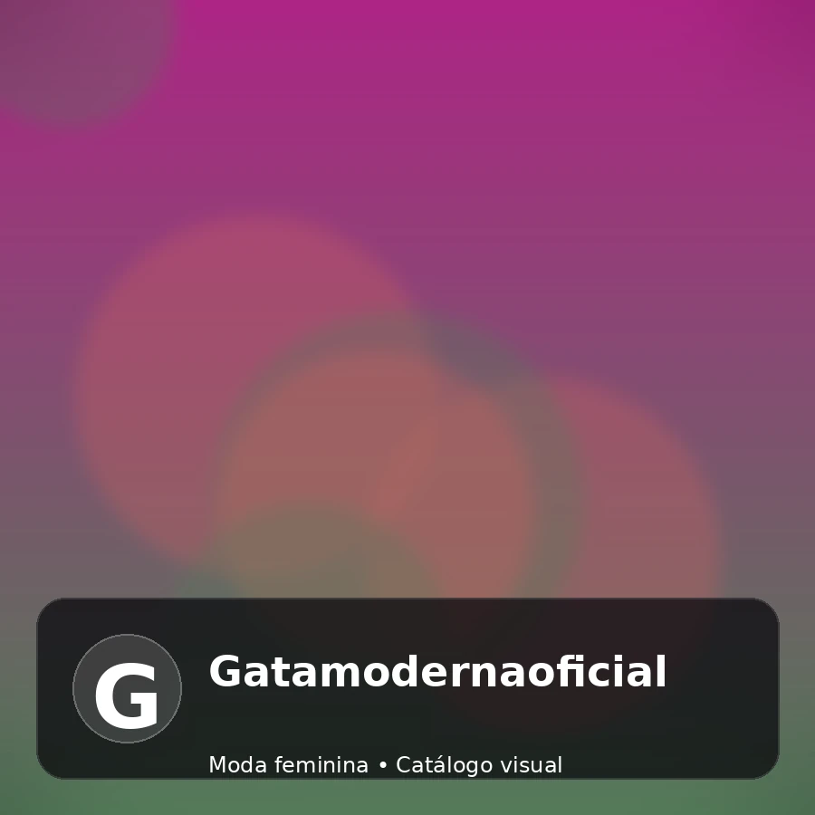 Gatamodernaoficial - catálogo