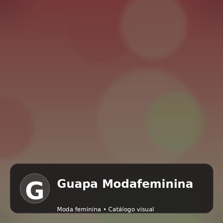 Guapa Modafeminina - catálogo