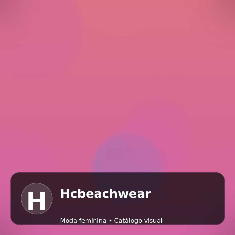 Hcbeachwear - catálogo