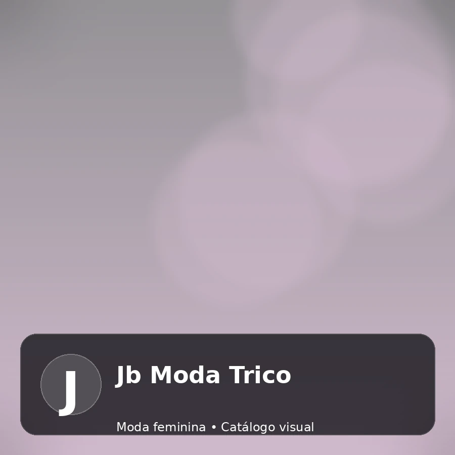 Jb Moda Trico - catálogo