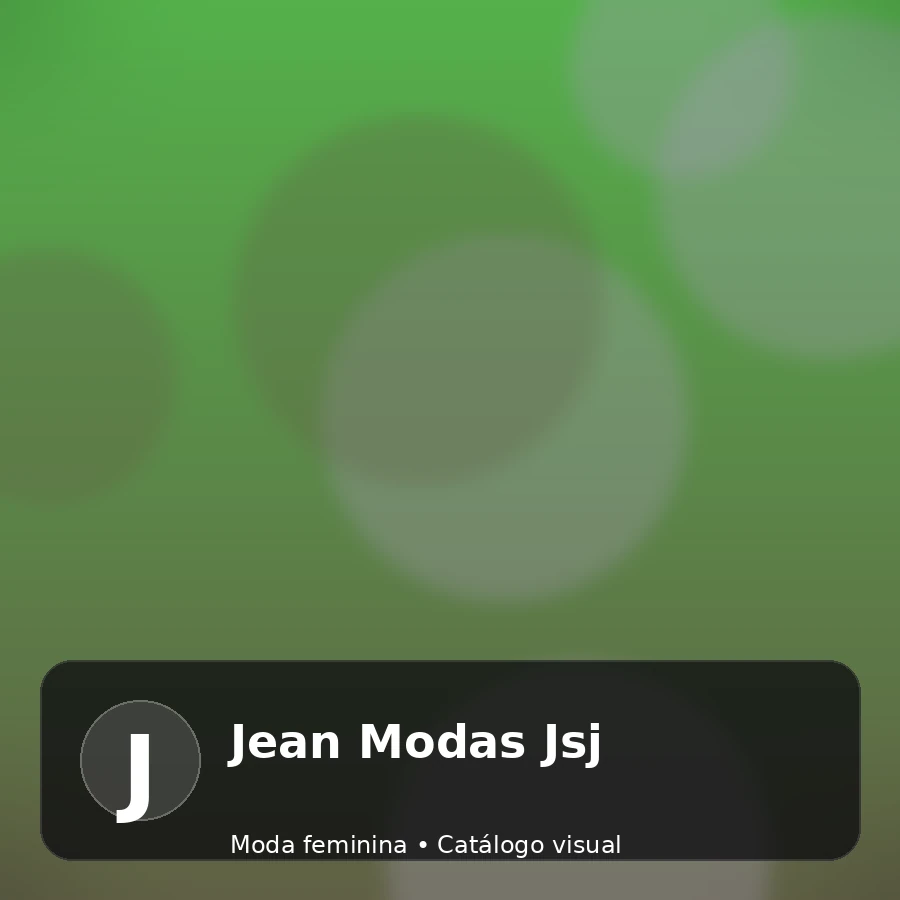 Jean Modas Jsj - catálogo