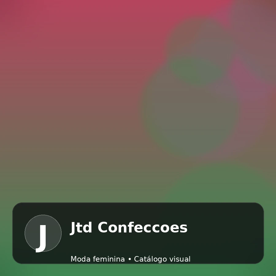 Jtd Confeccoes - catálogo