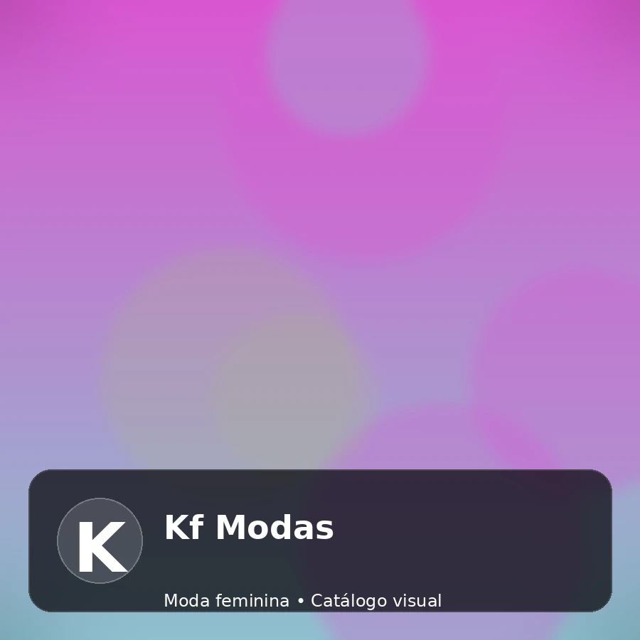Kf Modas - catálogo