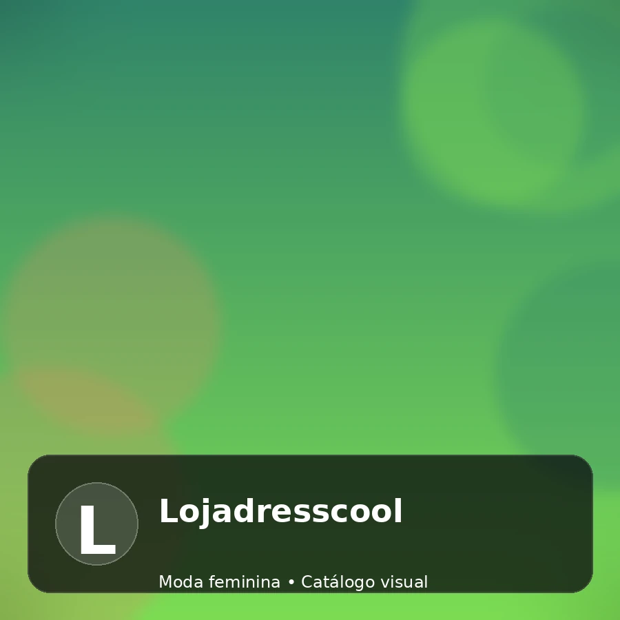 Lojadresscool - catálogo