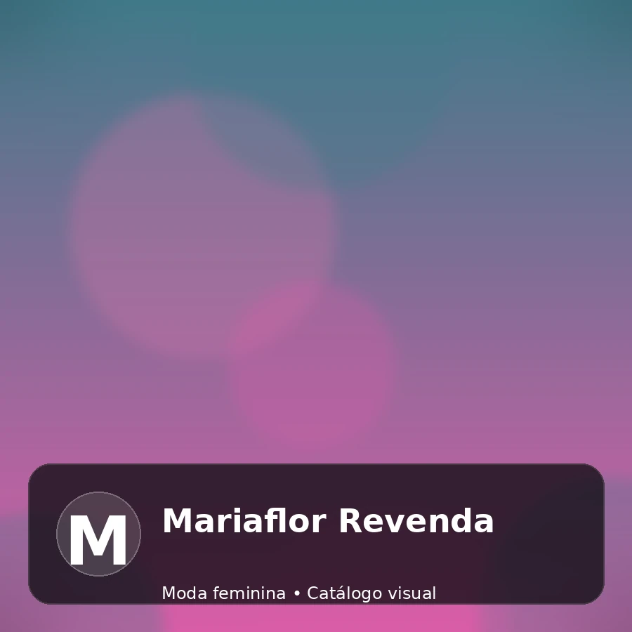 Mariaflor Revenda - catálogo