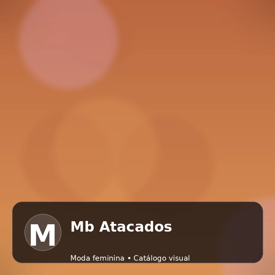 Mb Atacados - catálogo