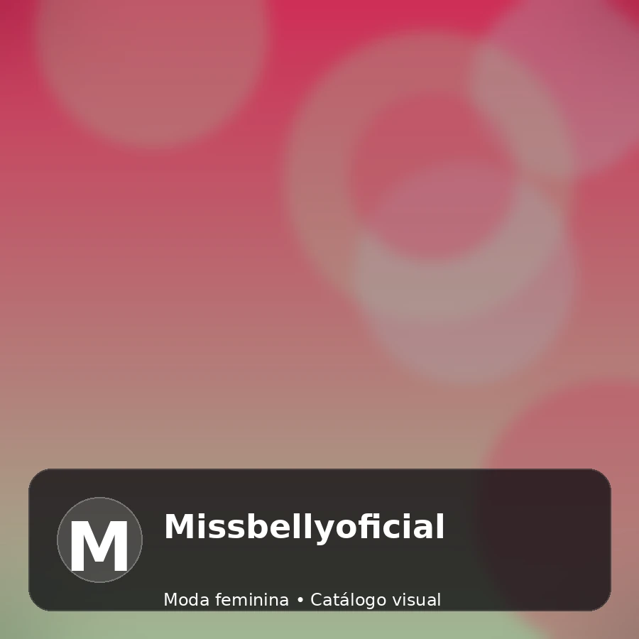 Missbellyoficial - catálogo