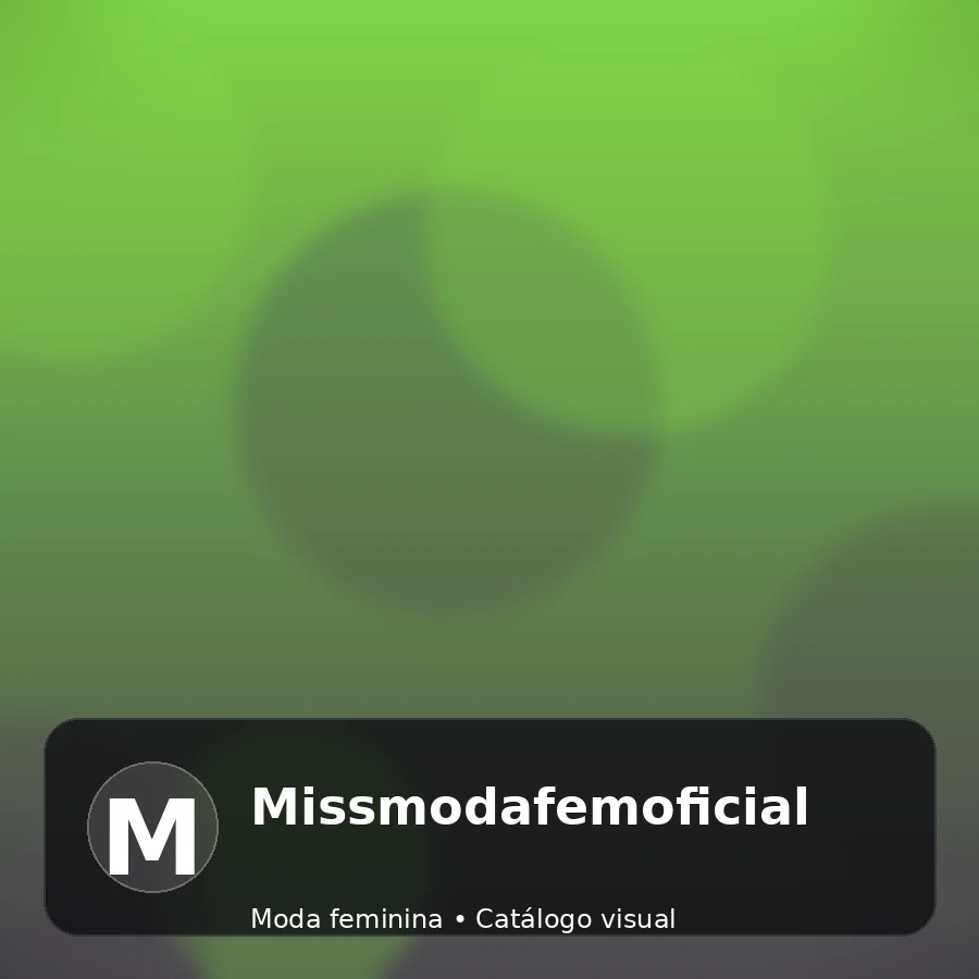 Missmodafemoficial - catálogo