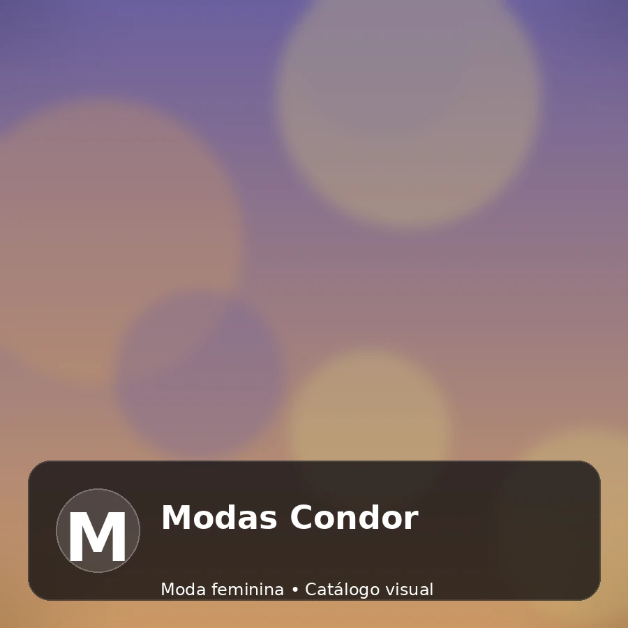Modas Condor - catálogo
