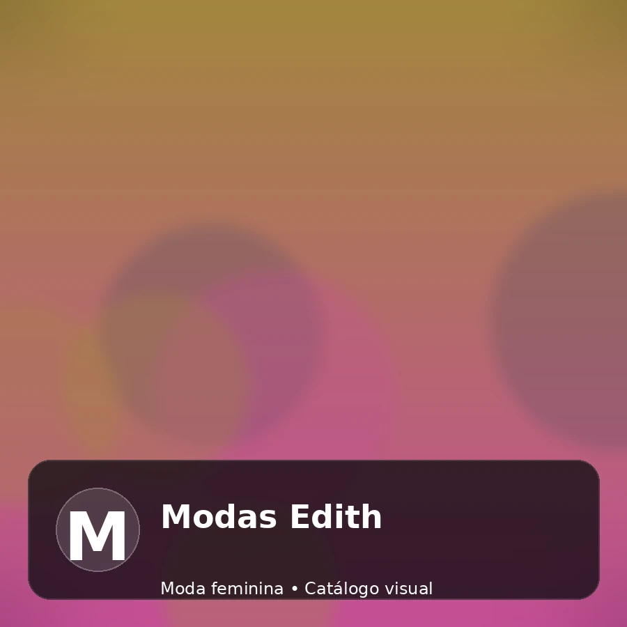 Modas Edith - catálogo