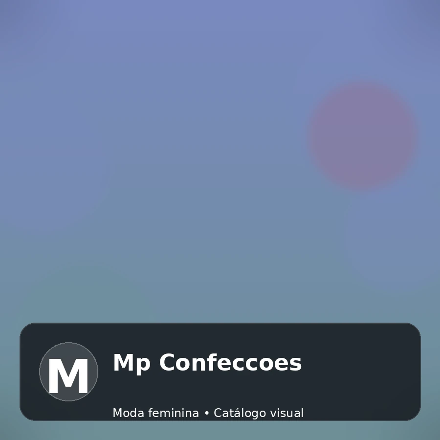 Mp Confeccoes - catálogo