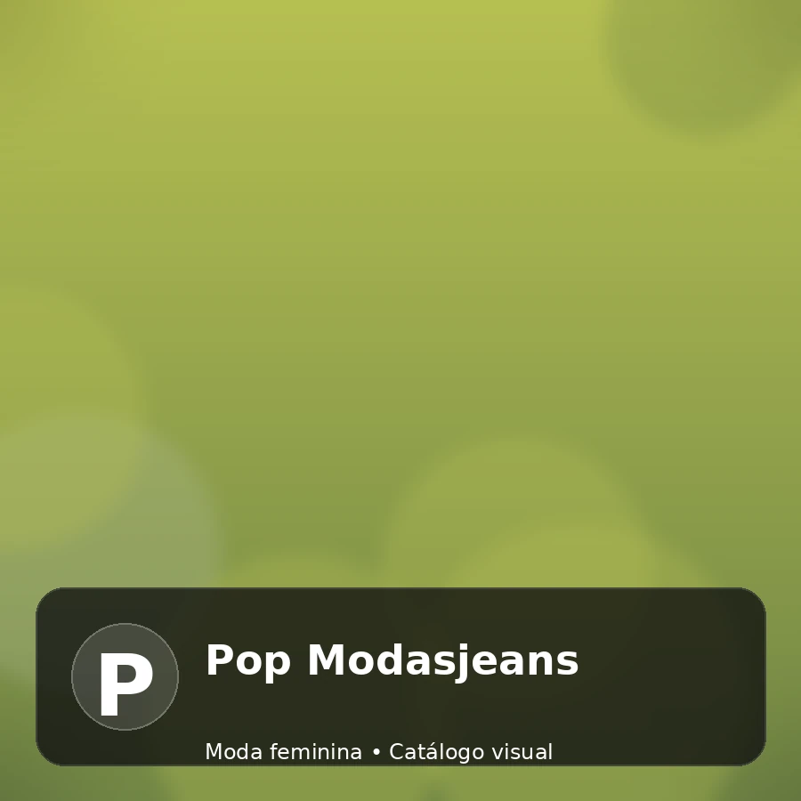Pop Modasjeans - catálogo