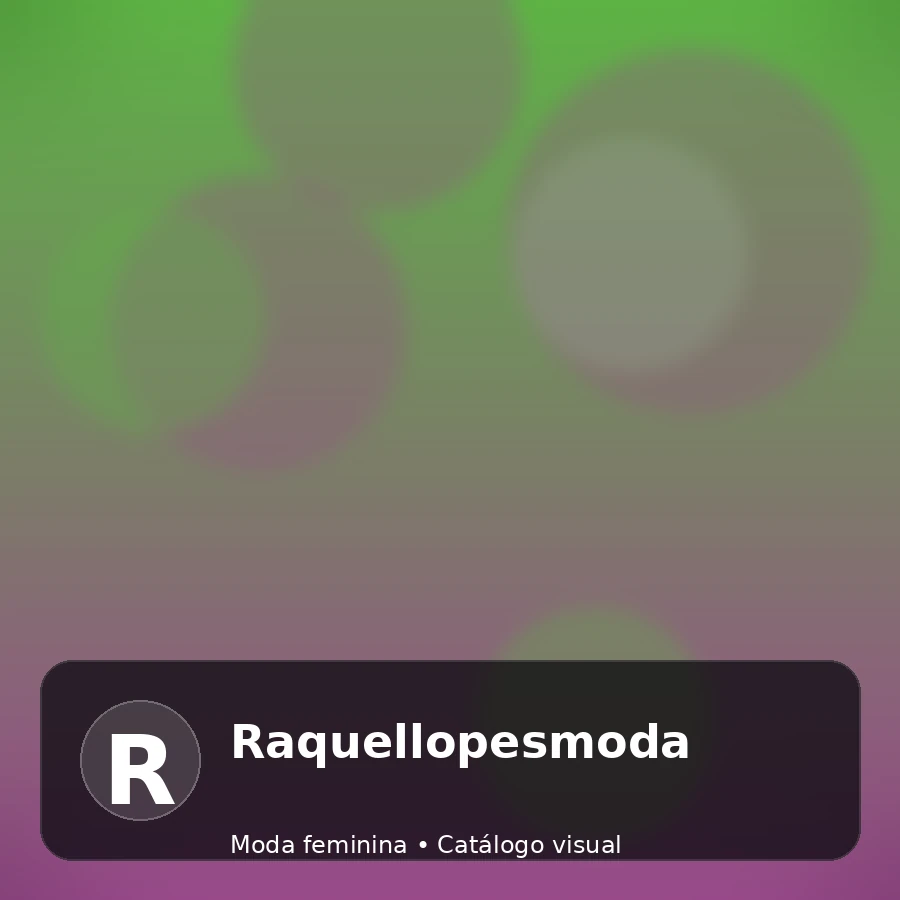 Raquellopesmoda - catálogo