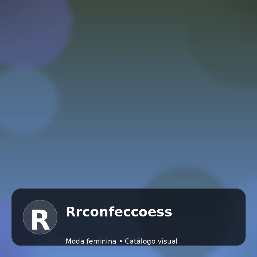 Rrconfeccoess - catálogo