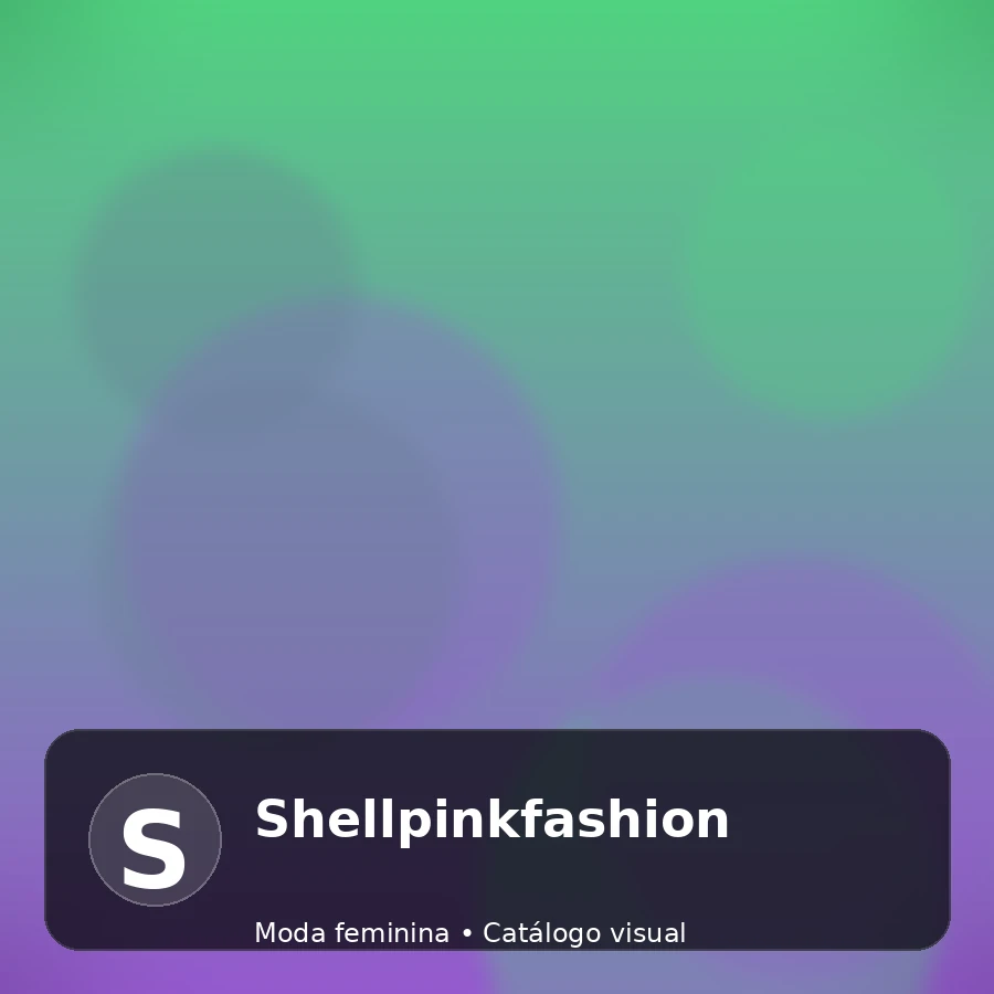 Shellpinkfashion - catálogo
